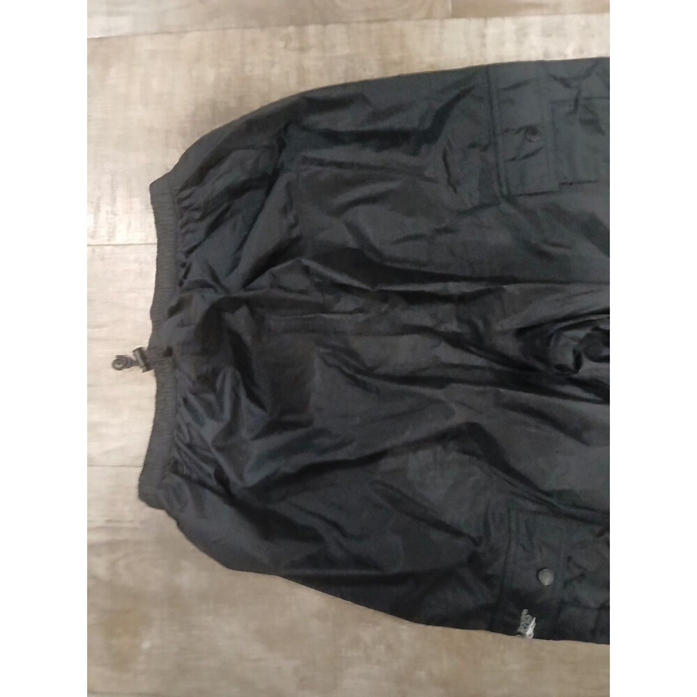 Stearns Dry Wear Pants Mens LARGE Black Rain Mesh Lined Snap Outdoor Waterproof - Picture 11 of 13